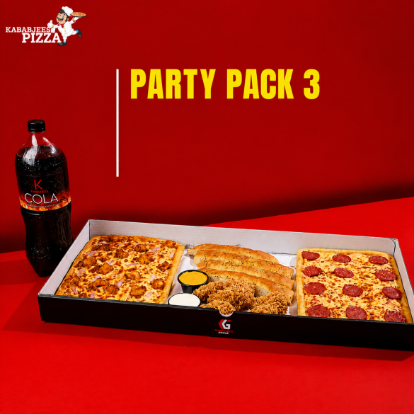 Kababjees Pizza Party Packs